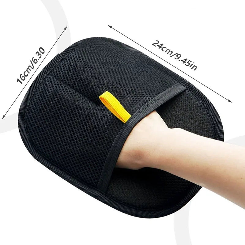 New pet hair removal tools reusable gloves, pet double-sided beauty