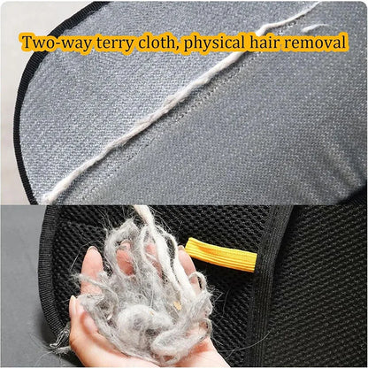 New pet hair removal tools reusable gloves, pet double-sided beauty