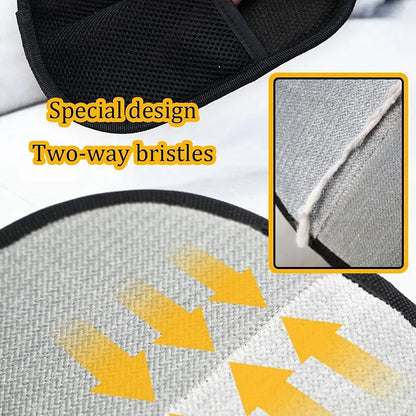 New pet hair removal tools reusable gloves, pet double-sided beauty
